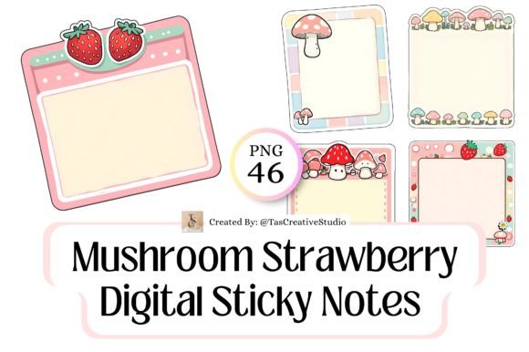 Download Cute Kawaii Digital Sticky Notes Bundle - Digital sticky notes Collection