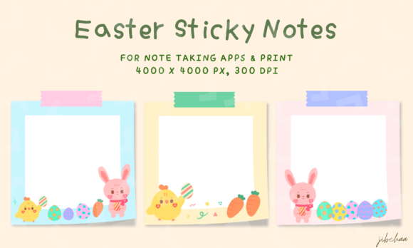 Download Easter Digital Sticky Notes - Digital sticky notes Collection