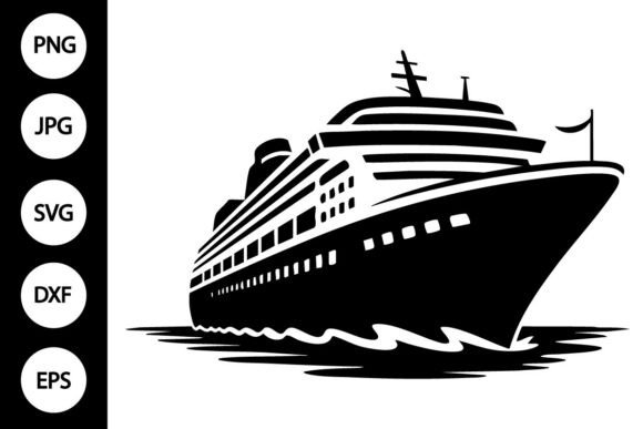 Download Cruise Ship SVG - Ship Collection