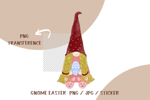 Download Gnome with Cute Egg Clipart - Cute Collection