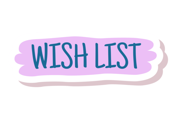 Download Wish List Sticker. Cute Planner Color La - Cute Collection