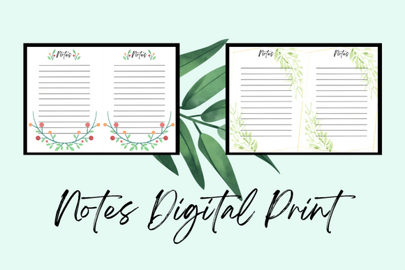 Download Cutes Printable Notepad Digital Download - Cute Collection