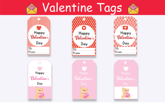 Download Printable Cute Valentine's Day Gift Tags - Cute Collection