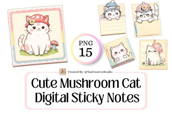 Download Cute Digital Sticky Notes Collection - Premium Resources