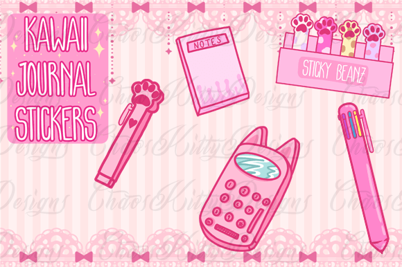 Download Kawaii Cute Journal Planner Stickers - Cute Collection